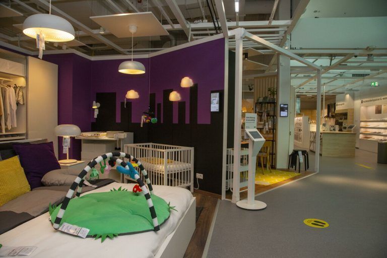 Es gibt verschiedene Musterzimmer in unterschiedlichen Preisgruppen.