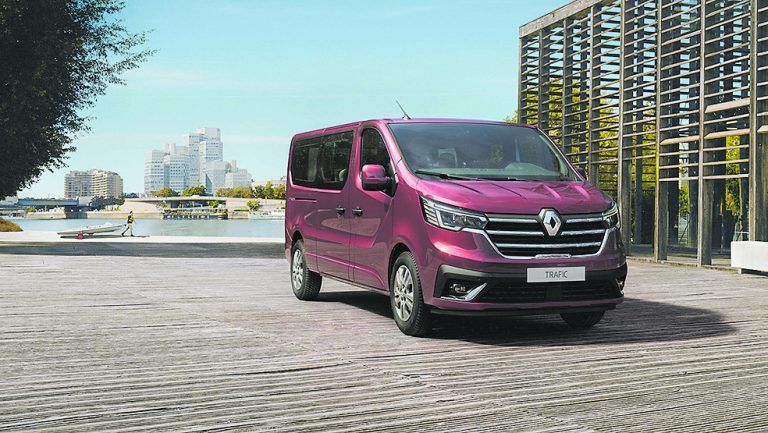 Feinschliff für die Pkw-Version des Renault Trafic.werk