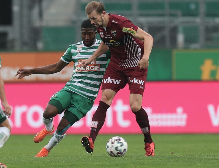 SCR Altach bei Rapid überfordert und mit 1:3 gut bedient. »C1