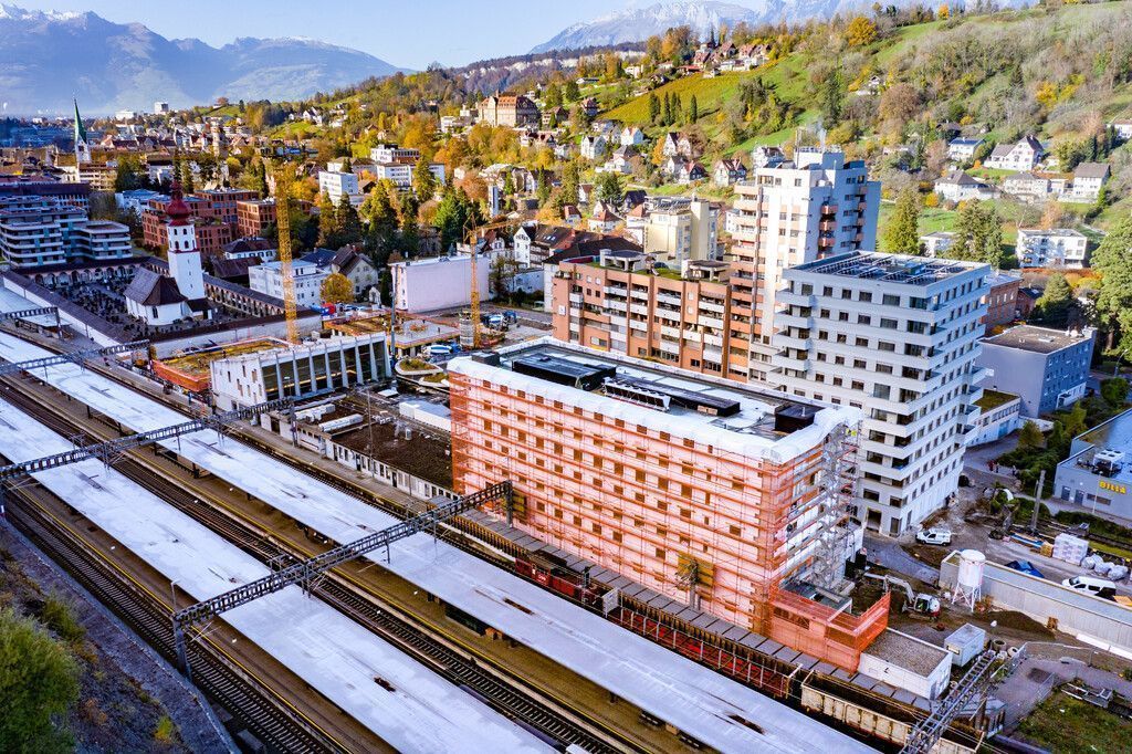 Neue Bahnhofcity in Feldkirch im Zeitplan