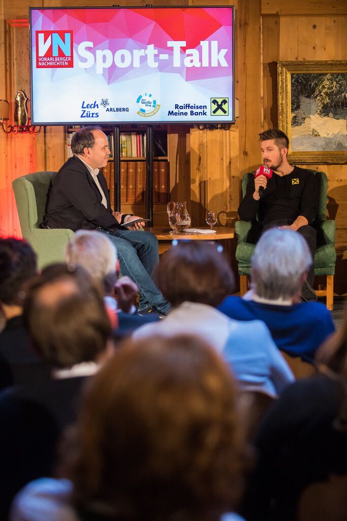Hirscher Stargast beim VN-Sporttalk in Lech