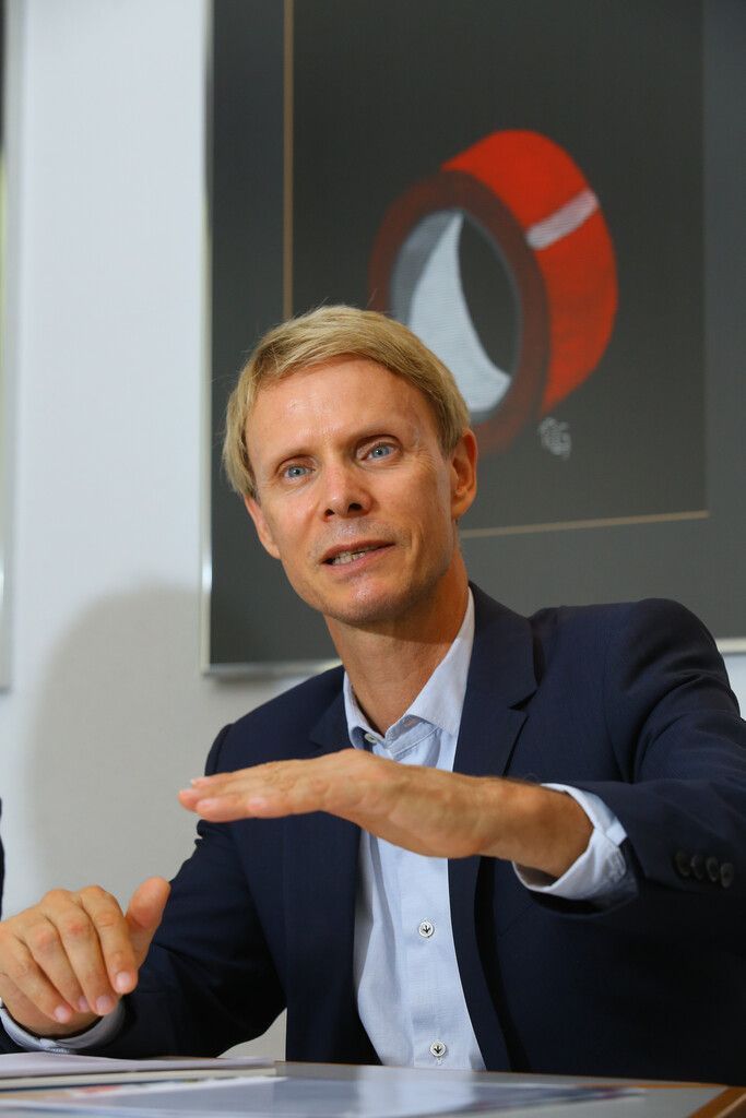 Müroll-Chef Uwe Müller ärgert sich über Äußerungen eines Landesrats. VN