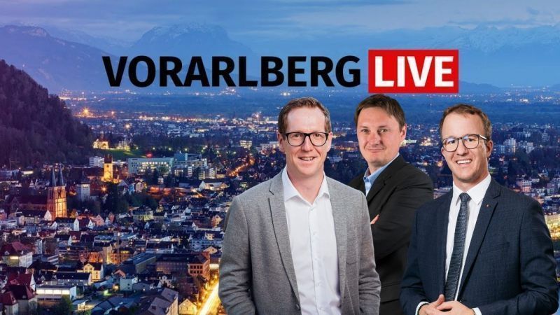 Ab 17 Uhr: Vorarlberg Live mit Gantner und Dechant