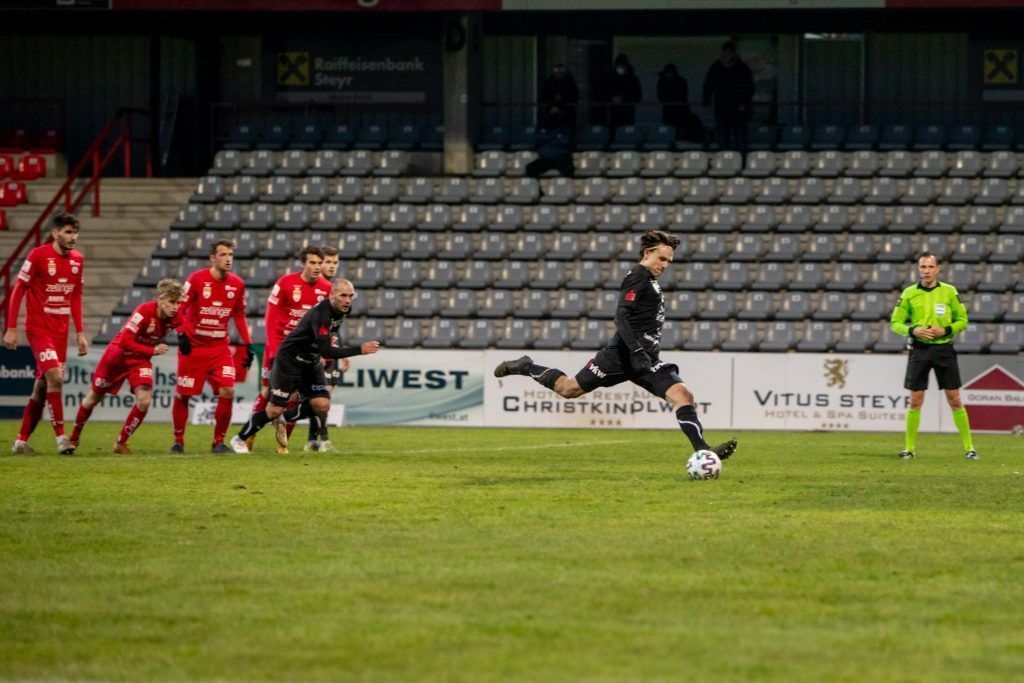 FC Dornbirn holt Remis bei Vorwärts Steyr