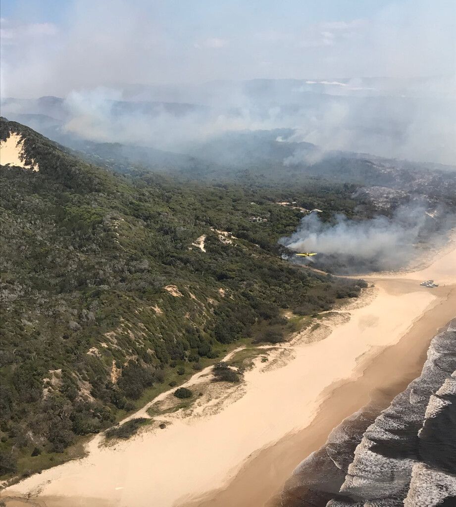 Brand auf Fraser Island unter Kontrolle