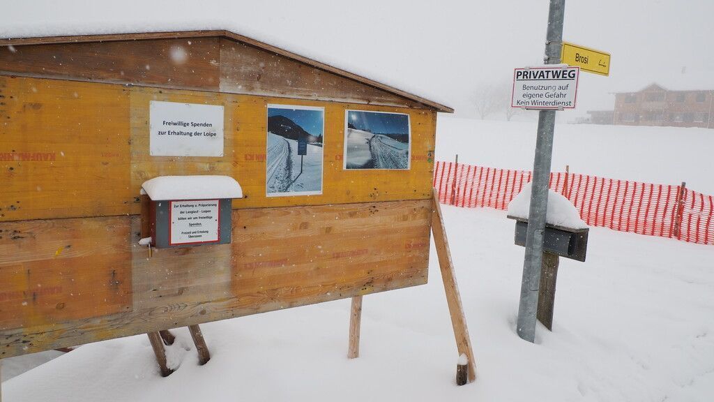 Übersaxen ist bereit für die Wintersaison