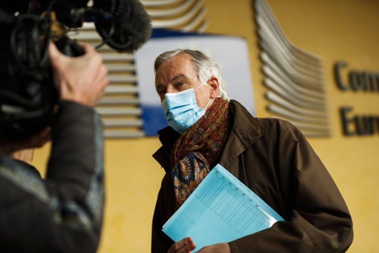 Der EU-Chefverhandler sieht die nächsten Tage als entscheidend an. AP