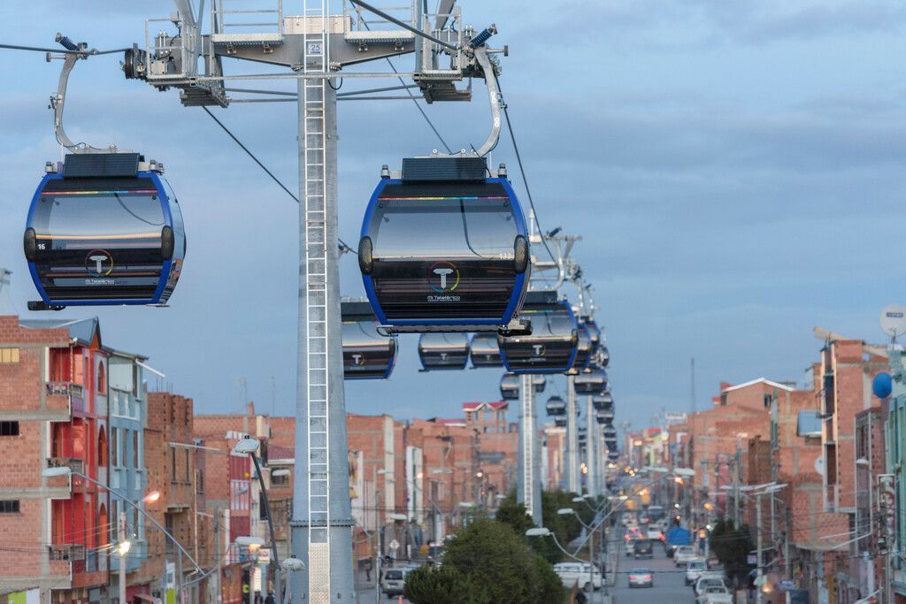 Im Stadtverkehr gibt es mit Seilbahnen viel Luft nach oben. »D1
