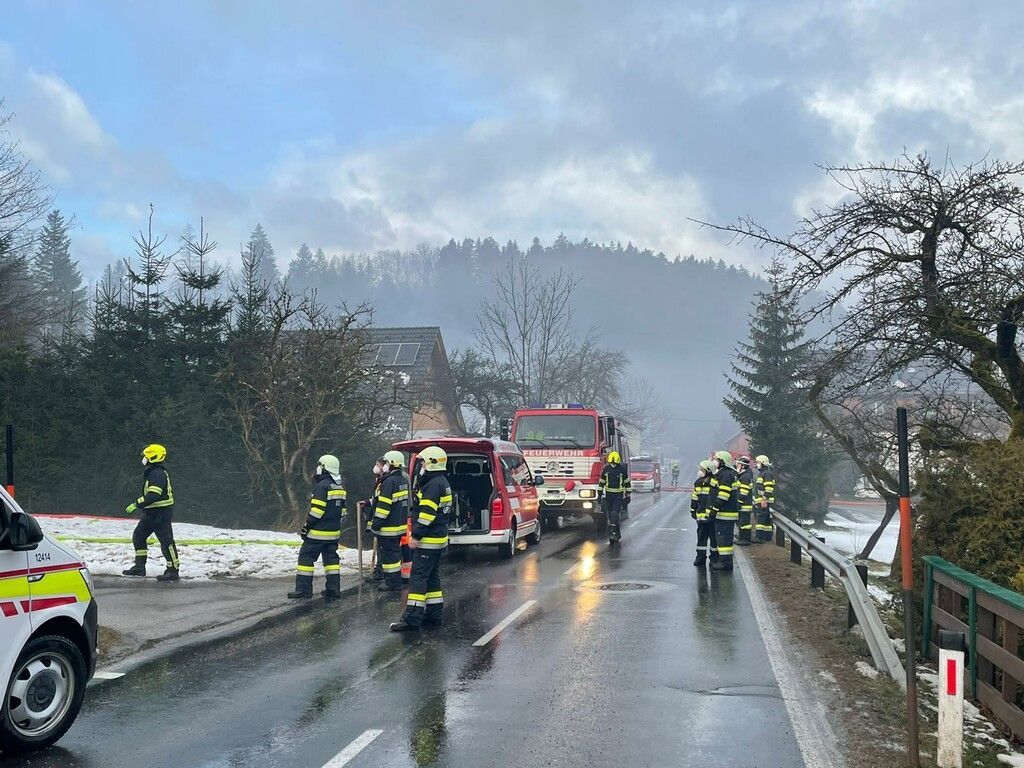 Frau starb bei Brand in Einfamilienhaus