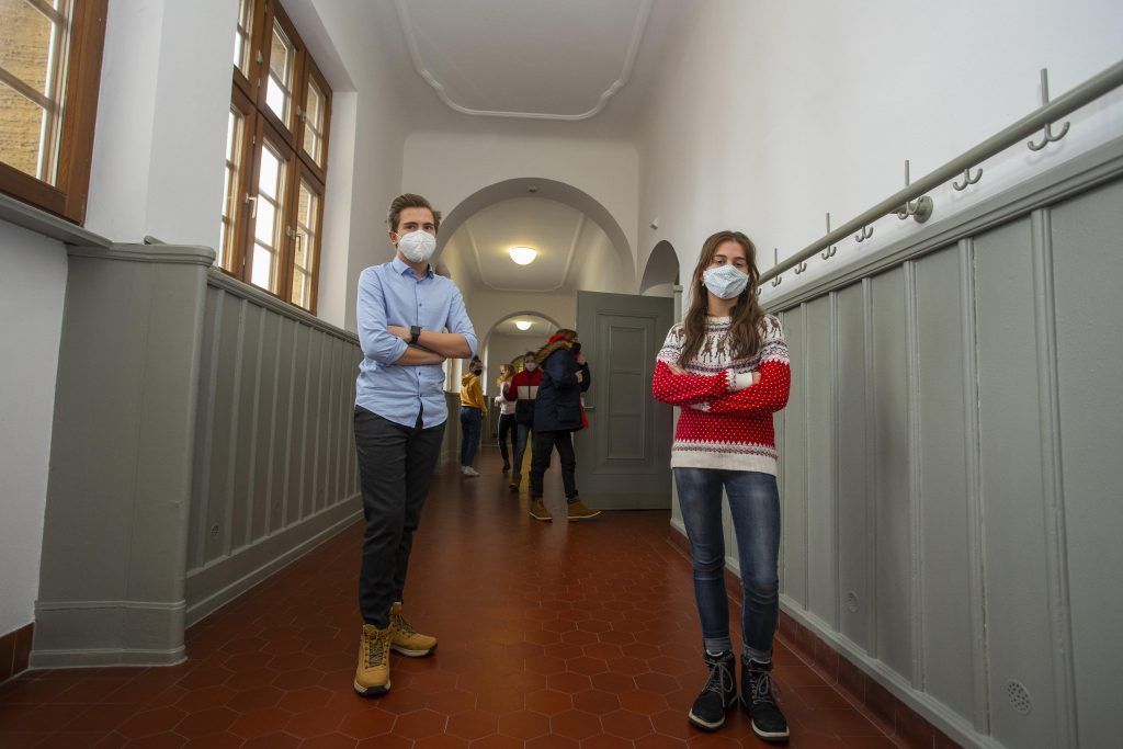 Wegen Maskenpflicht Aufruf zu Widerstand