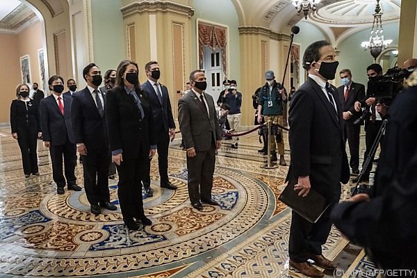 Anklage gegen Trump im US-Senat verlesen