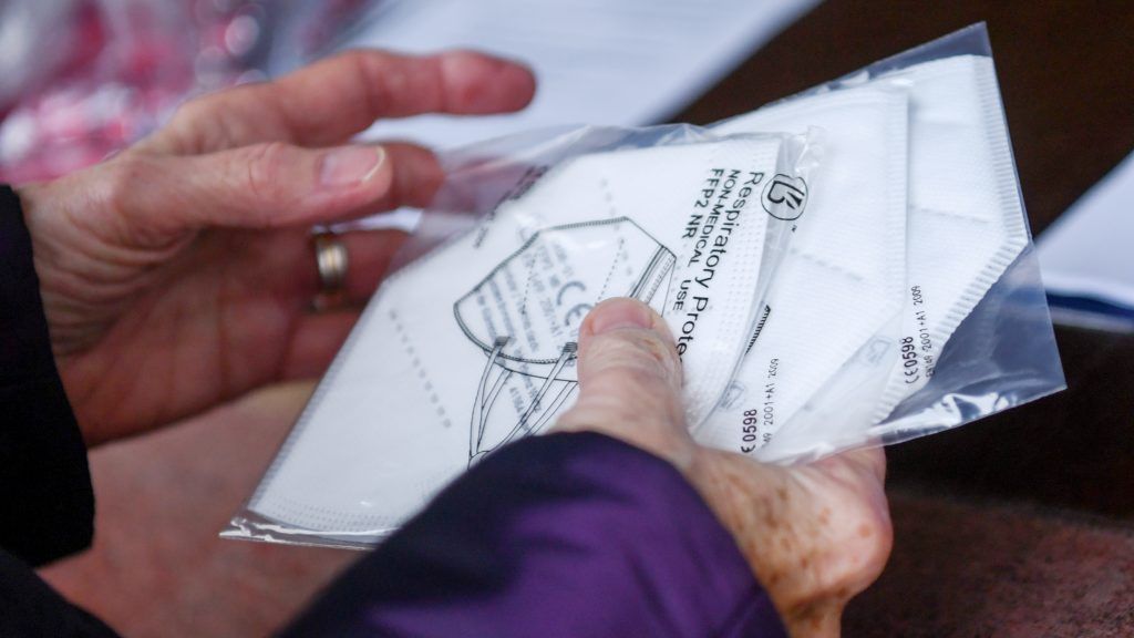Alle kostenlosen Masken ausgeschickt