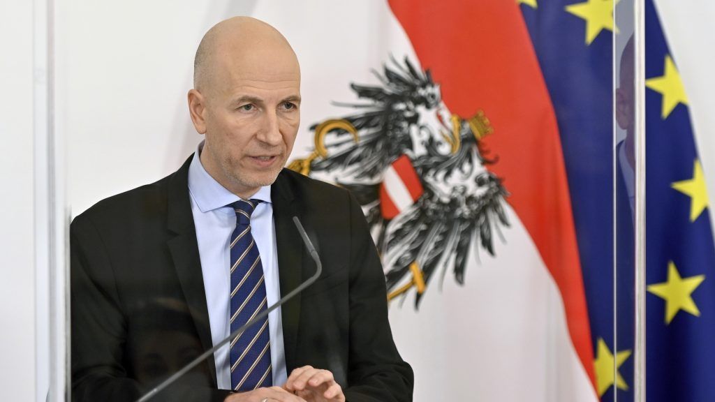 Martin Kocher wird als Arbeitsminister angelobt