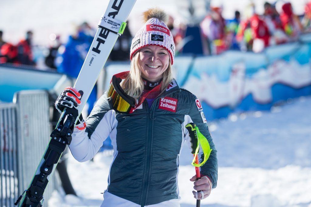 So belohnt sich Ariane Rädler in St. Anton