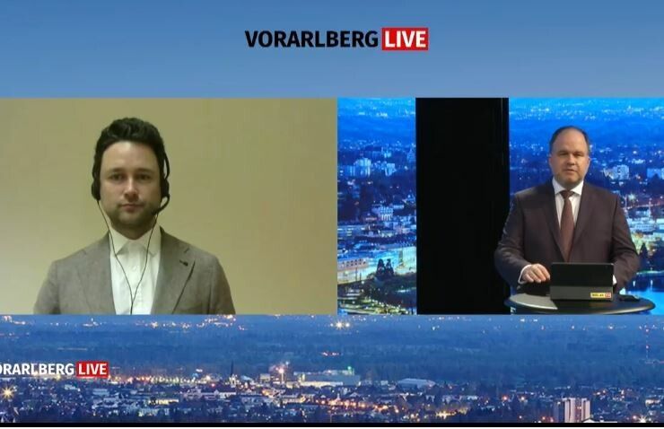 Dejan Jovicevic (der brutkasten) war live zu Gast bei VN-CR Gerold Riedmann.