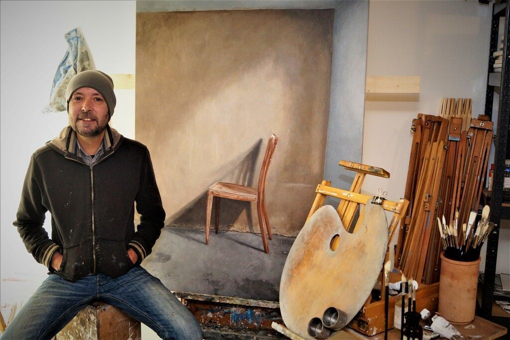 „Alles, was im Kopf ist, kann man direkt auf die Leinwand bringen“