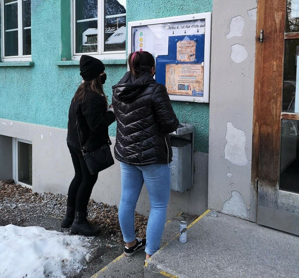 Schatzsuche führt Jugendliche quer durch Bludenz