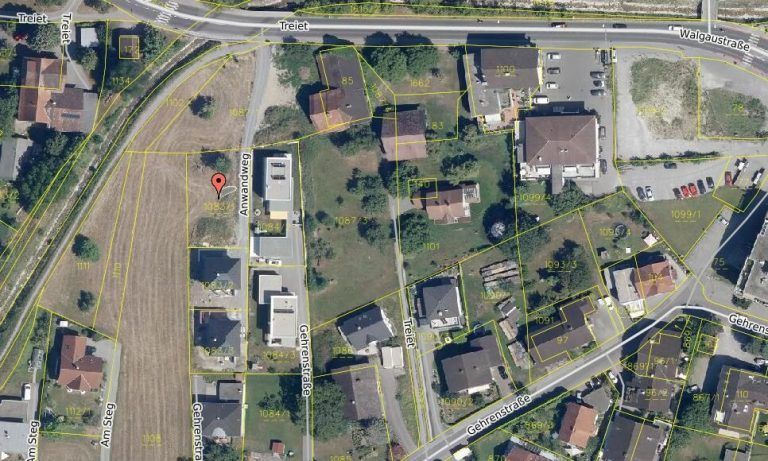 Grundstück in Weiler um 485.730 Euro verkauft