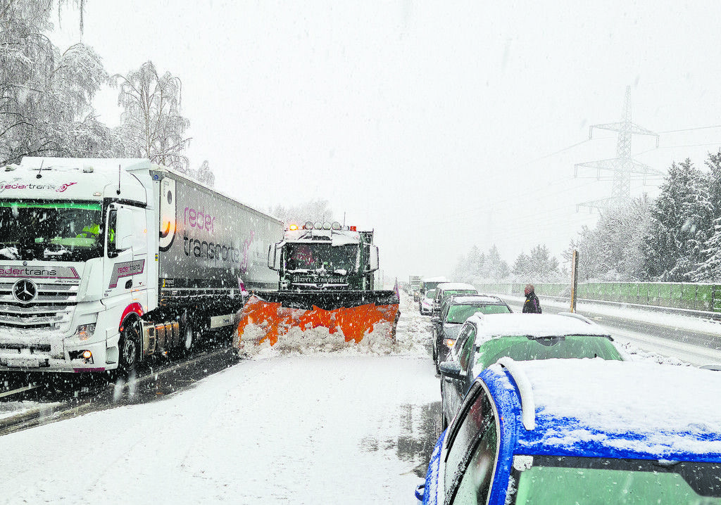 Schnee macht Vorarlberg zu schaffen