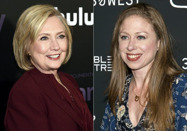 Hillary und Chelsea Clinton planen eine Serie nach dem Buch von Gayle Tzemach Lemmon.Ap