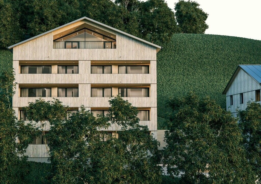 So sieht das neueste Wohnbauprojekt in Bürserberg aus