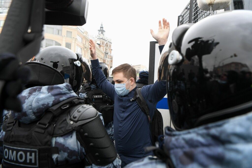 Über 5000 Festnahmen bei Protesten in Russland