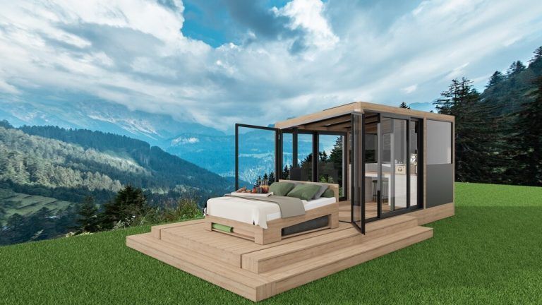 Der Biosphärenpark Großes Walsertal wird im Sommer mit einem neuen Freiluft-Schlaferlebnis aufgewertet – der DreamAlive Lodge. <span class="copyright">ARB</span>