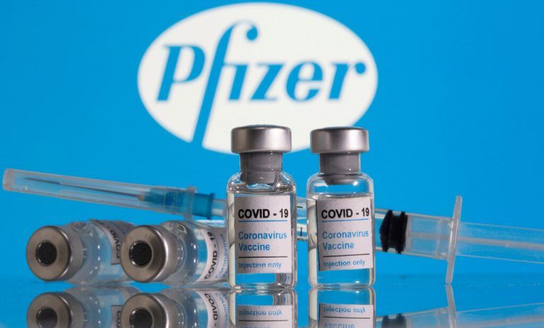 Die Gruppe soll das Unternehmen Pfizer im Visier gehabt haben. reuters