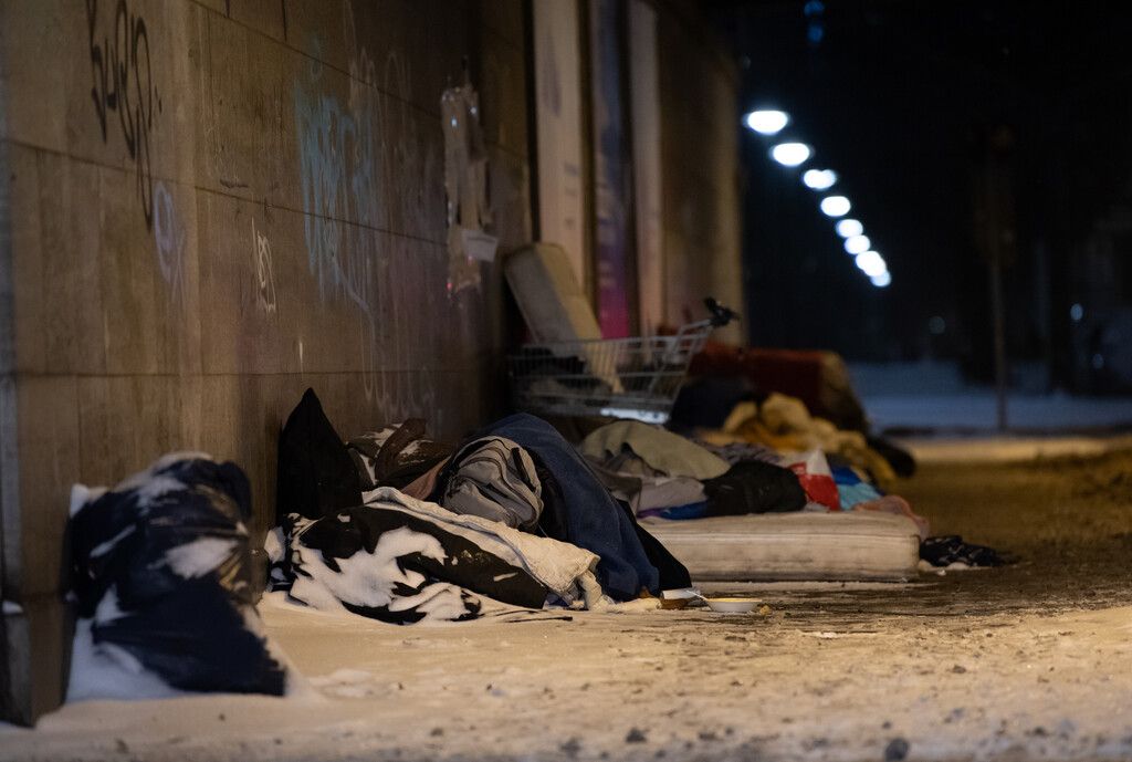 Obdachlose bringt Mädchen bei minus 15 Grad zur Welt