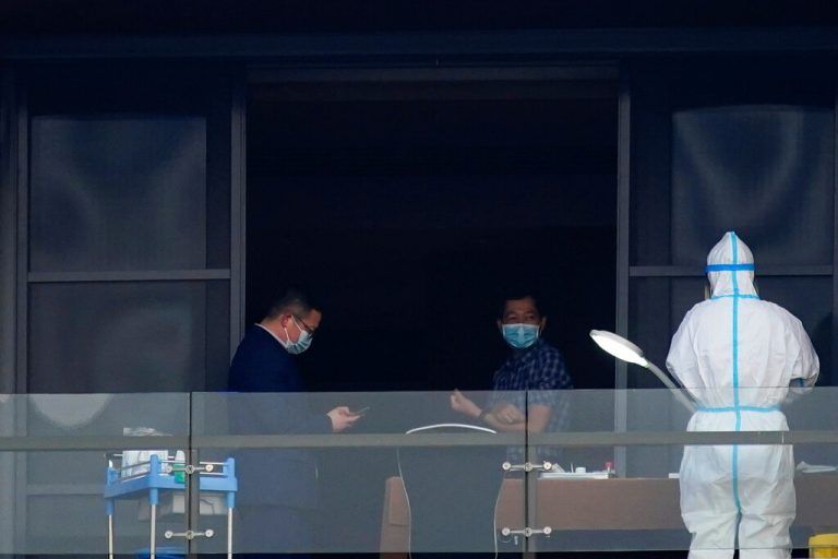 Die Visite im Wuhan Institut für Virologie gilt als ein Höhepunkt der Ermittlungen der WHO-Experten.  Reuters