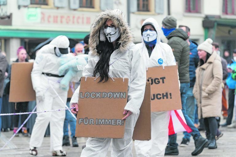 500 Demonstranten in Dornbirn