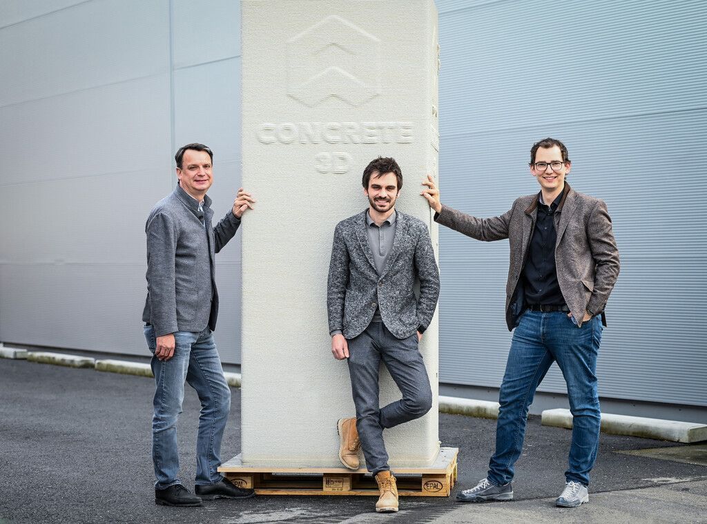 Betonteile aus dem 3D-Drucker