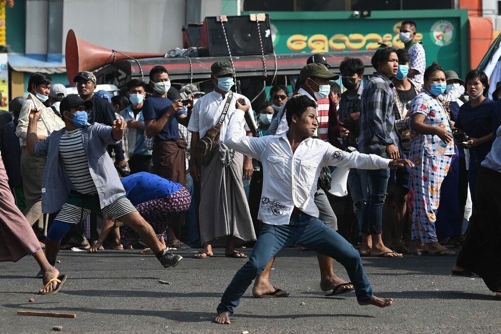 Gewalt in Myanmar