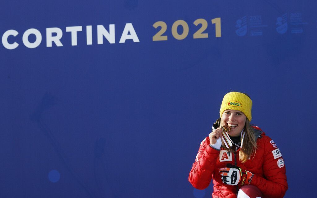 Liensberger geht auf die dritte Medaille los