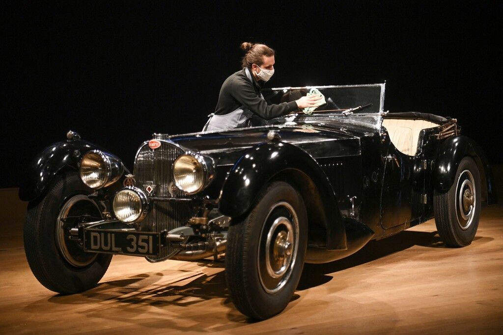 Seltener Bugatti wird versteigert