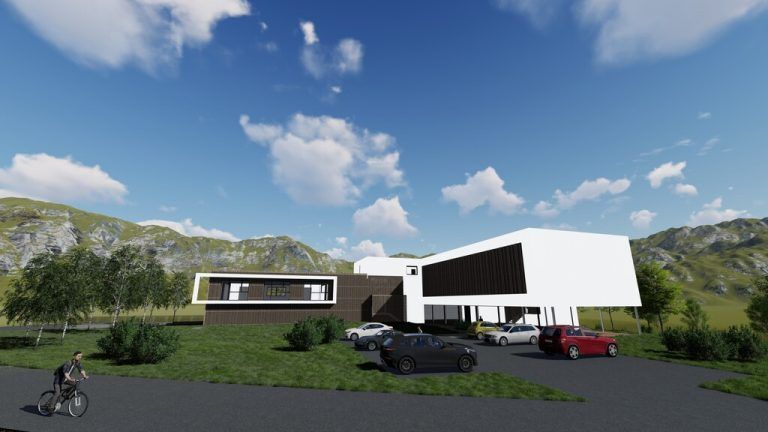 So soll das neue Firmengebäude in der Satteinser Augasse aussehen. feeling