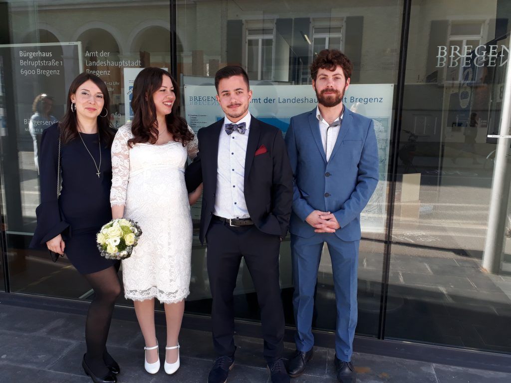 Hochzeit von Sarah Schmied und Sandro Jank