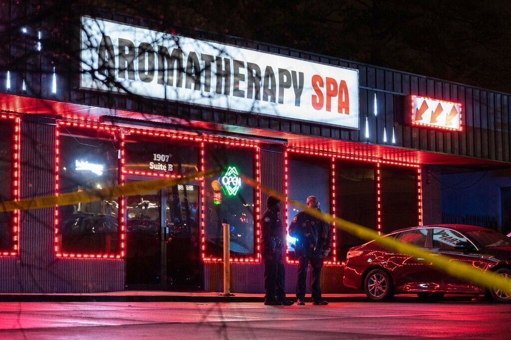 Schüsse in Massagesalons
