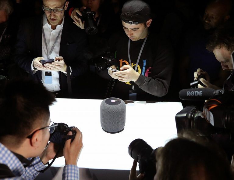Apple will nur noch den Lautsprecher HomePod mini verkaufen.AFP