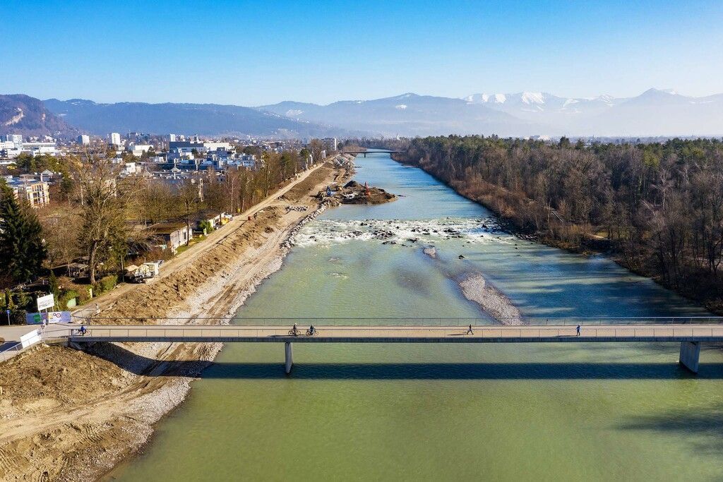 Hochwasserschutz an der Ach