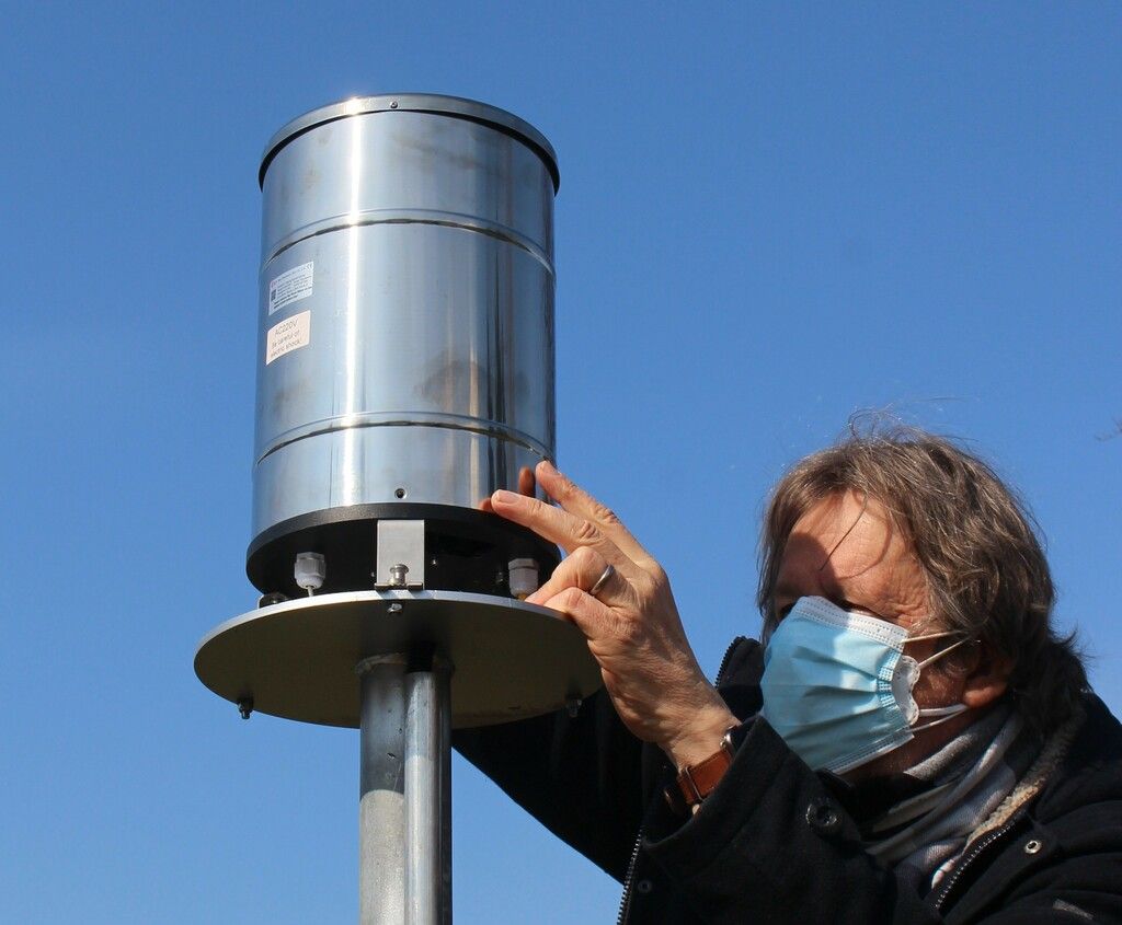 Eigener „Meteo-Stützpunkt“ für Lauterachs Wetterfrosch
