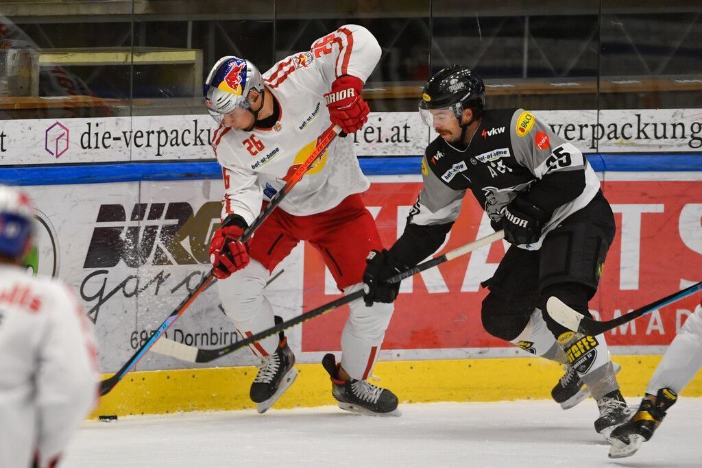 4:6-Niederlage des Dornbirner EC gegen Salzburg, in der Serie steht es 2:2. »C1