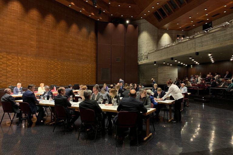 Stadtvertretungssitzungen findet derzeit wegen besserer Möglichkeiten zum Abstandhalten im Kulturhaus statt.<span class="copyright">VN-pes</span>