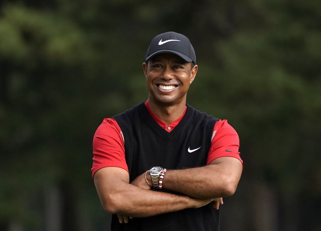 Woods bedankt sich bei Fans