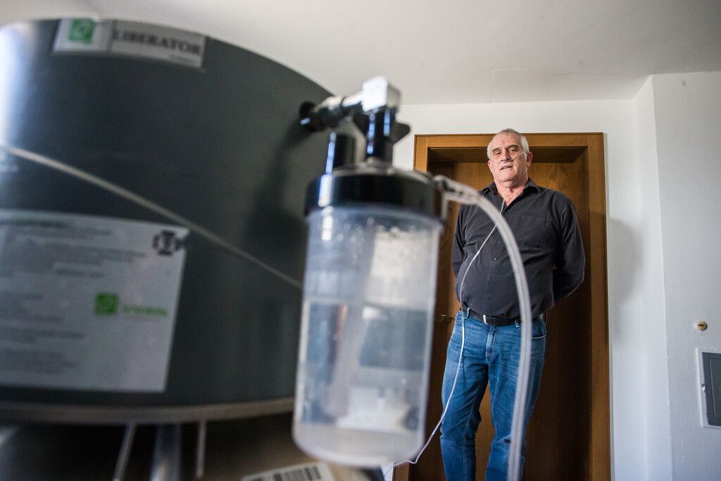 Lungengeschädigte wie Günter Rummer klagen Impfdrängler an. »a6