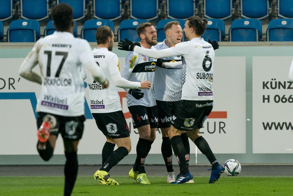 Altach feiert einen Last-Minute-Sieg