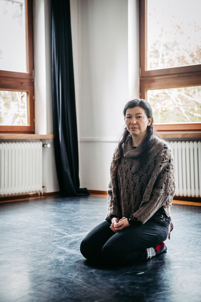 Claudia Grava ist für Flüchtlingskinder im Hungerstreik. »A5