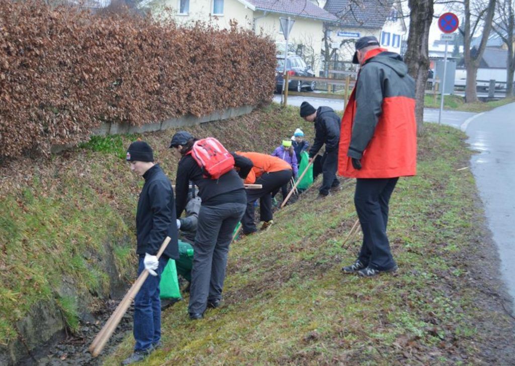 Ein Spaziergang für die Umwelt