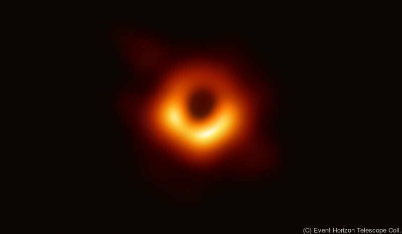 Magnetfelder unmittelbar an Schwarzem Loch sichtbar gemacht