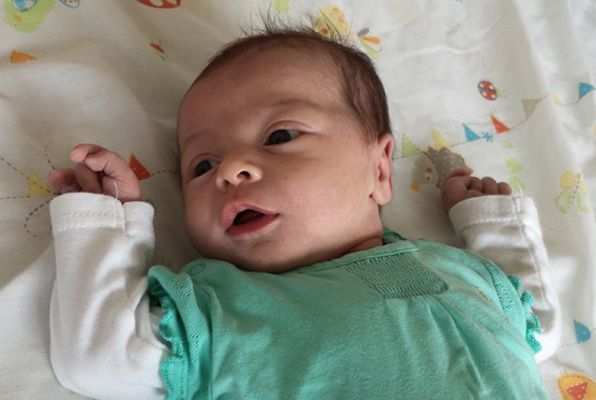Geburt von Juna Hämmerle am 2. April 2021